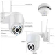 IP WiFi камера P2P видеонаблюдения 1080p 2.0 Mp уличная поворотная на 350 градусов через смартфон с датчиком движения и микрофоном - изображение 11