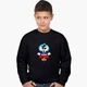 Свитшот для мальчиков Бравл Старс Агент П. (Brawl Stars Agent P.) (9509-1022) 134-140 см Черный - изображение 1