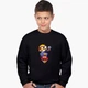 Свитшот для мальчиков Бравл Старс Карл (Brawl Stars Carl) (9509-1026) 134-140 см Черный - изображение 1
