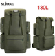 Рюкзак туристический из водоотталкивающей ткани HLV xs 130 л Green - изображение 4