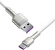 Кабель Baseus Cafule Metal Data Type-C 66W 2 м CAKF000202 - зображення 2