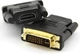 Перехідник з DVI-I (24 + 5) тато -> HDMI мама 1080p адаптер конвертер (587702922) Чорний - зображення 1