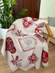 Новорічний різдвяний плед Колір Бежевий (130*170 см) - изображение 3