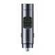 Автомобильный FM-трансмиттер (FM-модулятор) Baseus Energy Column (BS-01) Bluetooth 5.0 MP3 c функцией зарядного устройства 2-USB (3.1А) и вольтметром, тёмно-серый (CCNLZ-0G) - изображение 2