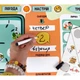 Обучающая игра "Мой планер" УМНЯШКА KP-010 с многоразовыми наклейками - изображение 5