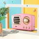 Бездротова колонка Epik Retro Wireless Speaker|3W, Bluetooth, MicroSD, USB, AUX| Pink - зображення 6