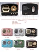 Бездротова колонка Epik Retro Wireless Speaker|3W, Bluetooth, MicroSD, USB, AUX| Black - зображення 7