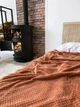 Покрывало Bamboo Бамбук-соты 414 (200х230) Рыжий - изображение 5