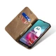 Чехол-книжка UniCase Jeans Wallet для Motorola Moto G10 / Moto G20 / Moto G30 - Khaki - изображение 4