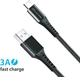 Кабель Grand-X USB Type-C FC-12B 3A 1.2 м Black (FC-12B) - изображение 4