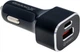 Автомобільний зарядний пристрій Grand-X CH-29 36W PD+QС3.0, TypeC+USB, 36W Black - зображення 1