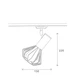 Светильник трековый MSK Electric Diadem в стиле лофт NT 22151-1 WH - изображение 2