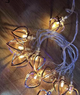 Новогодняя гирлянда 10 Led сердечка на батарейках 2 метра (330242-Нов) Теплый свет - изображение 1