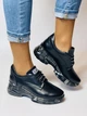 Женские кроссовки Evromoda 39 Чёрные 2724 - изображение 9