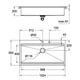 GROHE Мийка для кухні 1024 x 560 мм, 1 чаша, матова, в рівень зі стільницею (31586SD0) - изображение 9