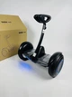 Гіроскутер Сігвей Mini Robot Mini Колеса, що світяться, 10,5 дюймів Чорний (h-9) - зображення 2