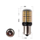 Світлодіодна лампа з цоколем 1156 BAU15s PY21W 144 SMD 3014 12V Жовтий зі зміщенням Avtoexpect (11554) - зображення 2