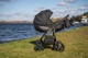 Дитяча універсальна коляска 2 в 1 Angelina Discovery Evolution ДЕ-24 Чорна - зображення 1