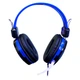 Ігрові дротові навушники Soyto SY833MV з мікрофоном Black/Blue (SY833MV) - зображення 1