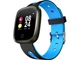 Умный Фитнес Браслет Supero Smart Band Dk03 Original С Пульсометром Черно-Синий - изображение 1