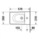 Биде подвесное Duravit Viu (2292150000) - изображение 5