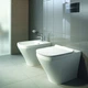 Биде напольное Duravit DuraStyle 63х37 см, цвет белый (удлиненное) (2283100000) - изображение 4