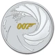 Серебряная монета 1oz Джеймс Бонд 1 доллар 2021 Тувалу - зображення 6