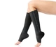 Лікувальні компресійні гольфи від варикозу L-XL Zip Sox зі змійкою чорні - зображення 3