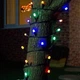 Уличная водостойкая гирлянда нить 100 LED черный каучук, 10 метров мульти SZ-1431-54 - изображение 4