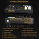 Микшерный пульт Maono MaonoCaster AU-AM100 для подкастов, стримов, записи Черный (261-1) - изображение 8