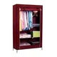 Cкладной тканевый шкаф для вещей 2 секции органайзер для одежды Storage Wardrobe 105 brown - изображение 1
