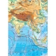 Физическая карта мира 158х108 см ШКОЛЬНАЯ (Картон) - изображение 2
