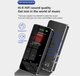 MP3 плеер Rijaho S08 Bluetooth Hi-Fi 8Gb с внешним динамиком чёрный - изображение 5