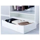 Коробка сумка для хранения IKEA SKUBB тканевая 93x55x19 см Белый (702.903.60) - зображення 1