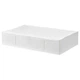 Коробка сумка для хранения IKEA SKUBB тканевая 93x55x19 см Белый (702.903.60) - зображення 2