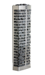 Настенная электрокаменка для бани и сауны HUUM STEEL 3.6 кВт (объем парилки 3.6-6 м.куб) вес камней до 60 кг - изображение 5