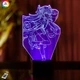 3D ночник GENSHIN IMPACT "Ху Тао" (УВЕЛИЧЕННОЕ ИЗОБРАЖЕНИЕ) подарочная упаковка + 16 цветов + пульт ДУ + сетевой адаптер&nbsp;+ батарейки (3ААА) &nbsp;3DTOYSLAMP - изображение 1