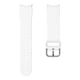 Ремешок для Samsung Galaxy Watch 4 Classic 46mm - белый / ширина крепления 20мм / силикон / размер L / Watchbands OneLine (WB00S4GALAXYONELINE2CLASSIC446) - зображення 2
