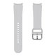 Ремешок для Samsung Galaxy Watch 4 Classic 46mm - серый / ширина крепления 20мм / силикон / размер L / Watchbands OneLine (WB00S4GALAXYONELINE6CLASSIC446) - изображение 3