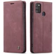 Чехол книжка с магнитом CaseMe на Samsung Galaxy M30s M307 Wine (14075-42) - изображение 1
