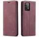 Чехол книжка с магнитом CaseMe на Samsung Galaxy A52 A525 Wine (20830-42) - изображение 1