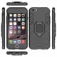 Протиударний чохол iPhone 6 6S (підставка кільце) Black (07357-2B) - зображення 3