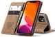 Чехол книжка с магнитом CaseMe на Apple iPhone 12 Brown (20826-30) - изображение 3