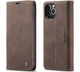 Чохол книжка з магнітом CaseMe на iPhone 12 Pro Dark Brown (20827-05) - зображення 1