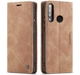 Чехол книжка с магнитом CaseMe на Huawei P30 Lite Brown (14076-30) - изображение 1