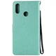 Чехол для Huawei P Smart Plus (рисунок кот и дерево) Turquoise (07834-32) - изображение 3