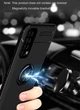Чохол з кільцем Auto Focus для Huawei P Smart 2021 Black (17603-2B) - зображення 3