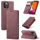 Чохол книжка з магнітом CaseMe на iPhone 12 Pro Wine (20827-42) - зображення 2