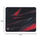 Ігрова поверхня Onikuma Gaming Mouse Pad 350*300*2mm - зображення 5