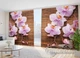 3D Фото Штори PHOTODECOR "Орхідеї і дерево" - зображення 1